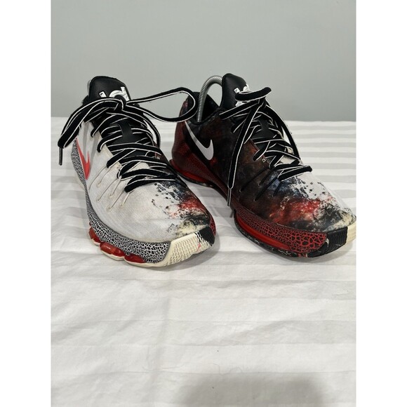Nike KD 8 VIII Kevin Durant NBA Christmas Edition Shoes Sneakers Size 7Y - Picture 1 of 11